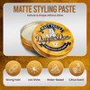 Dapper Dan Matt Paste High Hold Low Shine Hair Paste for Men Adds Texture with Flexible Hold for All Styles Vintage Colo