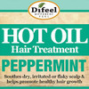 Difeel Peppermint Hot Oil Treatment for Dry Irritated or Flaky Scalp 71 oz Hair Treatment