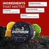 Bossman Hair Beard Pomade for Men Royal Oud Scent Medium Hold Moisturizing for Hair Beard Mustache Styling Made in USA