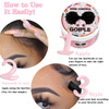 Edge Control Wax for Women Strong Hold Nongreasy Edge Wax Styling Gel for Black Women Hair No Flaking White Residue Shin