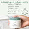 Yobee Restorative Scalp Mask Dry Scalp Treatment Hair Mask Probiotic Extracts Organic Honey Turmeric Vitamin B12 Natural