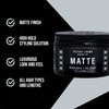 Victory Crown Matte Pomade High Hold No Shine Hair Styling Wax for Natural Sophisticated Looks 34 Oz