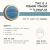 Davines This Is A Forming Pomade Medium Hold Structure Workability Lightweight Formula for Short Hair Styling Natural Sh