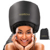 Hooded Hair Dryer Attachment wA Headband Integrated That Reduces Heat Around Ears Neck Hair Dryer Hooded Diffuser Cap fo