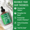 Jamaican Black Castor Oil for Hair Growth Strengthens Hydrates Thinning Dry Hair for a HealthierLooking Scalp For Women
