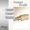 Kenra Professional Platinum Luxe Shine Oil Gold Enriched Nourishing Elixir Enhances Shine Manageability Thermal Protecti