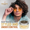Woodys Men Hair Styling Cream Matte Finish Clay Pomade for Men Controls Curly Wavy WaterSoluble Mild Hold Hair Clay 34 o