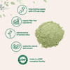 Micro Ingredients Organic Bamboo Extract Powder 8oz 378 Servings Bamboo Plant Silica Mineral Supplements Natural Stem Le