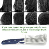 BESTOOL Detangling Brush for Curly and Natural Black Hair Afro 34abc Texture Faster and Easier Detangling of Wet or Dry