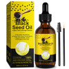 SOLOTREE Cold Pressed Black Cumin Seed Oil 202 Fl Oz Moisturizing for Hair Growth and Skin Care
