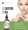 Kate Blanc Cosmetics Castor Oil Organic 4oz 100 Pure Cold Pressed Hexane Free Natural Oil for Hair Eyelashes Eyebrows Sk