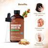 Botanic Hearth Argan Hair Oil for Adult Hydration Nourishing Strengthening Curly Frizzy Dry Damaged Hair NonGMO Verified