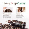 Kreyol Essence Haitian Black Castor Oil for Skin and Hair Glass Bottle Cold Pressed Castor Oil FullerLooking Hair Hexane
