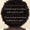 JVN Complete Instant Recovery Hair Serum 34 Fl Oz Frizz Fighting Heat Protectant Hair Smoothing Cream Strengthens Repair