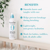 Original Sprout Miracle Detangler Spray Lightweight NonGreasy LeaveIn Conditioner Spray for All Hair Types Smooths Softe