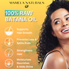 Raw Batana Oil for Hair Growth Pure Unrefined Dr Sebi Batana Hair Mask from Honduras for Thicker Stronger Hair 4oz Natur