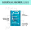 Malibu C Miracle Repair Reconstructor Nourishing Hair Treatment for Weak Damaged Strands Flax Protein Vitamin B5 for Moi