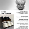 PREVIA Shine Glaze Glossifying Styling Hair Serum for Dull Hair with Light Hold Hydrating Formula Boosts Shine and Volum