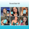 Volumizing Rosemary Hair Oil Serum Moisturizing Scalp and Hair Oil for Men Women Infused with Amla Black Castor Pumpkin