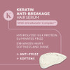 Infusion K Keratin AntiBreakage Hair Serum with UltraKeratin Complex Silk Protein Eliminates Frizz Smooths Hair Enhances