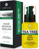 Tea Tree Oil Hair Serum Moisturizer Treatment for Fighting Dandruff and Repair Dry Damaged Hair and Itchy Scalp Care and