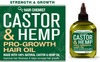 Hair Chemist Castor and Hemp ProGrowth Hair Oil 71 oz Natural Hair Oil Blend for Hair Growth