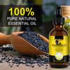 EQEIYICS Pure Black Seed Oil100 Virgin Black Seed Oil Organic Cold Pressed Glass BottleBlackseed Oil Liquid for Hair Gro