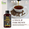 Organic Jamaican black Castor Oil 1015 fl oz USDA Certified Traditional Handmade with Typical and Traditional roasted ca