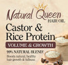 SFC Natural Queen Volume Growth Castor Rice Protein Hair Oil 71 oz Volumizing Hair Growth Hair Oil