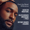 Bevel Beard Balm Hair Pomade for Waves with Coconut Oil and Shea Butter Locks in Moisture to Help Reduce Frizz and Break