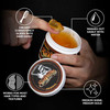 Suavecito Pomade Original All Day Hold for Hairstyles for Men Medium Shine Water Based Wax Like Flake Free Gel Easy To W