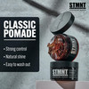 STMNT Grooming Goods Classic Pomade 338 oz Natural Shine Strong Control Easy to Wash Out