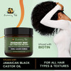 Sunny Isle Rosemary Mint Hair and Strong Roots Butter 2oz Infused with Biotin Jamaican Black Castor Oil Strengthen and N