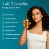 OGX Renewing Argan Oil of Morocco Hair Oil Extra Strength Penetrating Serum Treatment for Dry Damaged Frizzy Curly Coars