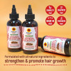 Tropical Isle Living Strong Roots Red Pimento Hair Growth Oil 4oz Natural Moisturizing Treatment for Itchy Dry Scalp and
