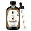 SVA Baobab Seed Oil Organic 4 Fl Oz 100 Natural Cold Pressed Organic Baobab Oil for Face Skin Care Hair Care Scalp Massa