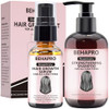 BEHAPRO Rosemary Oil Hair Growth Serum Shampoo Biotin Castor Argan Products for Thinning Hair Loss Unisex Gifts for Chri