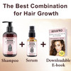 BEHAPRO Rosemary Oil Hair Growth Serum Shampoo Biotin Castor Argan Products for Thinning Hair Loss Unisex Gifts for Chri