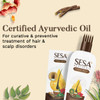 SESA Ayurvedic Strong Roots Hair Oil 100 Ml Hair Strenghtening Reduces Hairfall No Mineral Oil Hair Oil For Women And Me