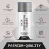 Striking Viking Hair Fibers for Thinning Hair 28 g Medium Brown SweatProof Thick Fiber Powder to Thicken Up Beard Bald S