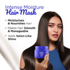 BBLUNT Intense Moisture Hair Mask Deeply Nourishes Adds Shine Deep Conditioning Masque for Dry Damaged Frizzy Hair Vitam