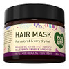 ecoLove Hair Mask for Dry Damaged Hair Natural Hair Mask Deep Conditioning 118 oz Vegan and CrueltyFree With Lavender Ex