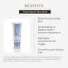 SALERM Hydrating Hair Mask Deep Impact Plus 200 ml Deep Hair Hydration For Use After Keratin Shot Keramix Treatment Smoo