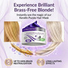 VITAMINS hair cosmetics Keratin Purple Hair Mask Blue Hair Mask Deep Conditioner Treatment Blonde Toner to Neutralize Br