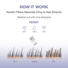 BosleyMD BOSVolumize Hair Thickening Fibers Natural Keratin Hair Building Formula for Thinning Hair Bald Spots Instant F
