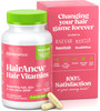 Naturenetics HairAnew Hair Growth Vitamins for Women Men Hair Vitamins For Faster Hair Growth Thickness Part of Proceeds