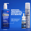 Mens Rogaine Extra Strength 5 Minoxidil Topical Solution for Hair Loss Regrowth Topical Treatment for Men Unscented Mino