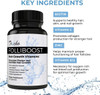 Folliboost Tricho Hair Growth Vitamins Biotin Vitamin C Zinc Vitamin B12 Hair Care Capsules for Thicker Fuller Healthier