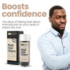 Hair Illusion 100 Natural Human Hair Fibers Not Synthetic for Men and Women Premium Hair Building Formulation Large 38 g