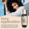 Hair Illusion 100 Natural Human Hair Fibers Not Synthetic for Men and Women Premium Hair Building Formulation Large 38 g